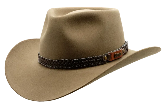Akubra Snowy River - Genuine Leather Hat Made in Australia