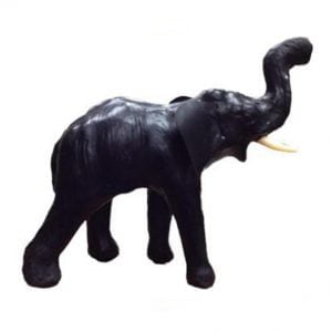 Genuine leather elephant toy