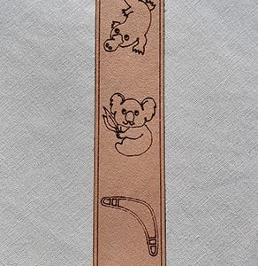 leather-bookmark-platypus-koala