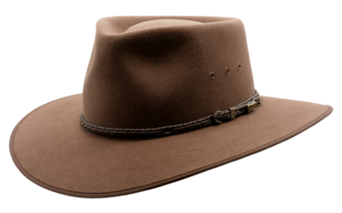 Akubra Cattlemans Hat - Genuine Leather Australian Made Hat
