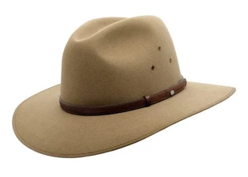 Akubra Coober Pedy - Genuine Leather Australian Made Hat