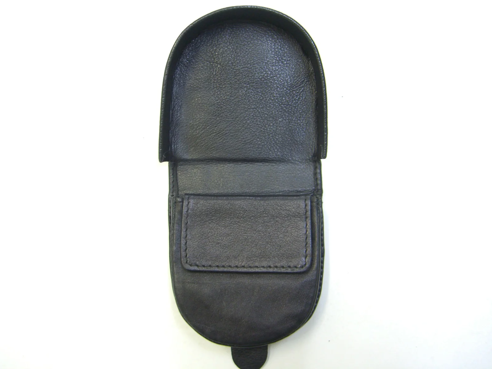 Genuine Leather Flip Up Tray Coin Purse - Made in Australia