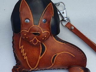 Precious Puppy – All Leather Novelty Coin Purse Precious Puppy - All Leather Novelty Coin Purse Made in Australia