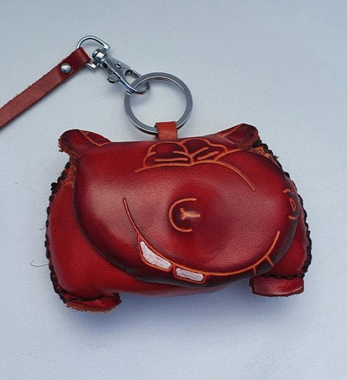 Heavy Hippo (Novelty Coin Purse) Leather and Trading