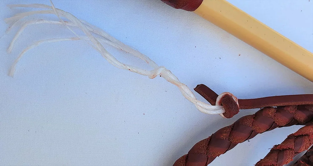 Red Hide Whip Cracker