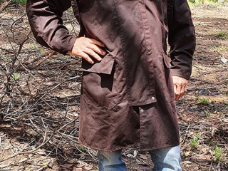 Oilskin Short Coat Australian Oilskin Short Coat - 3/4 Length