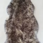 Wolf Ivory with Black Tips